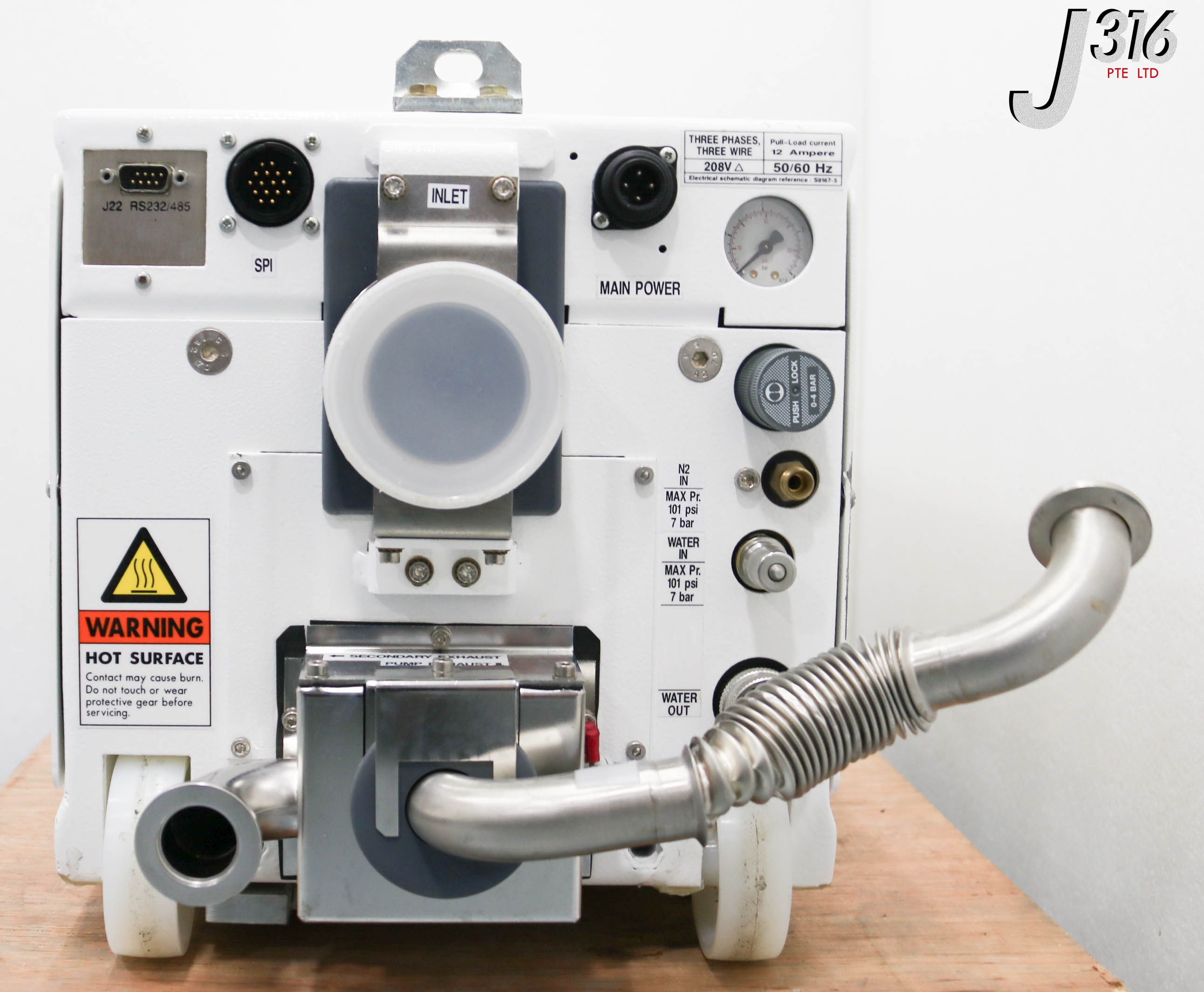 34484 ALCATEL IPUP DRY VACUUM PUMP (PARTS) A100H | eBay